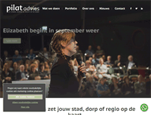 Tablet Screenshot of pilatadvies.nl
